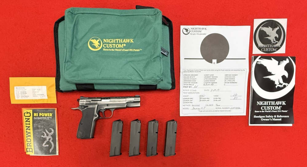 Nighthawk Custom Browning Hi Power 9MM -No Reserve--img-20