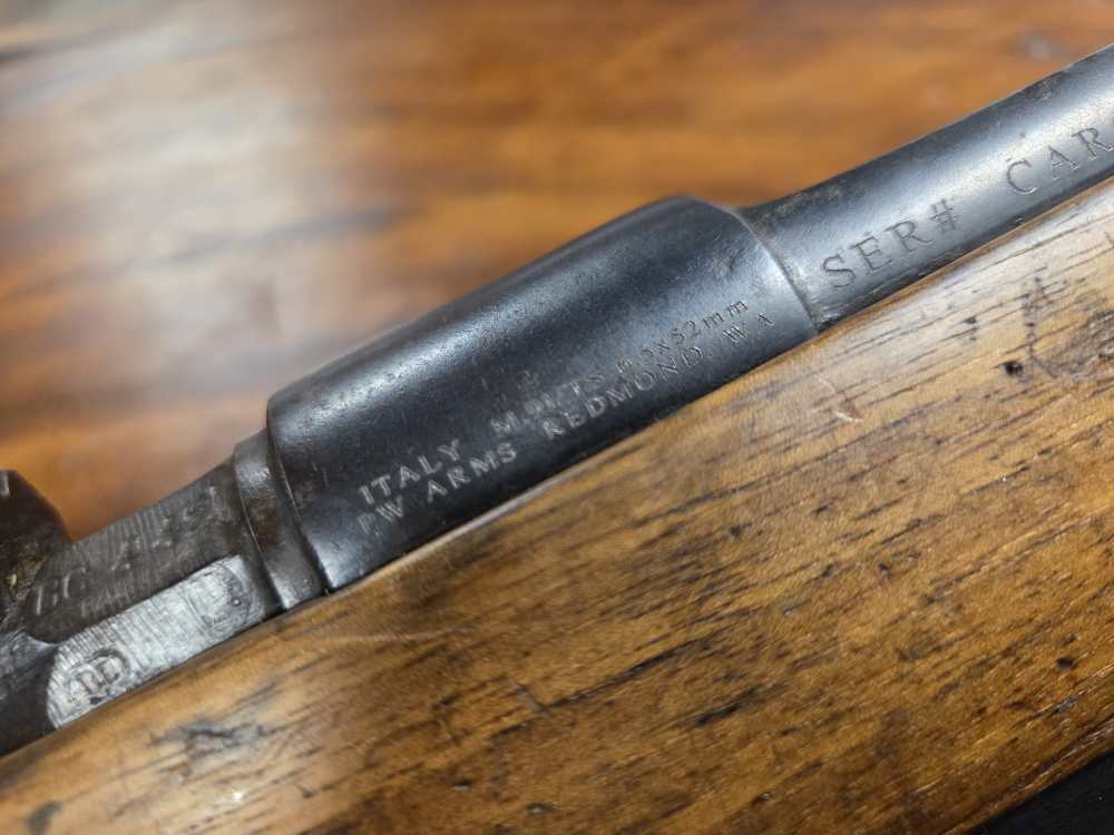 Italian Brescia Carcano 6.5 Carbine 1918 Prod. C&R Penny-img-32
