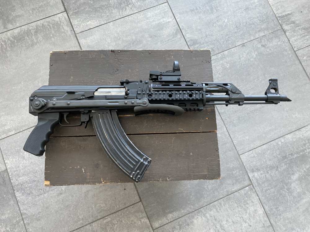 Zastava M70AB2 AK47 Underfolder 4 Mags Penny Auction No Reserve-img-2