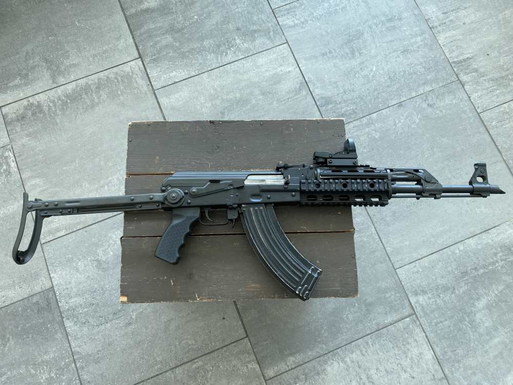Zastava M70AB2 AK47 Underfolder 4 Mags Penny Auction No Reserve-img-1