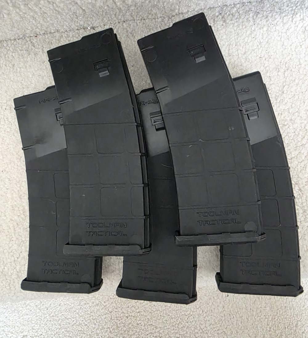 NEW AR15 32RD MAGS, 5 FOR $35-img-0