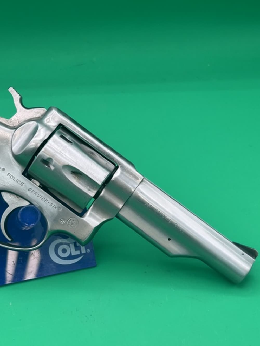 Used Ruger Police Sevice-Six 38 Spl 4" USED-img-5