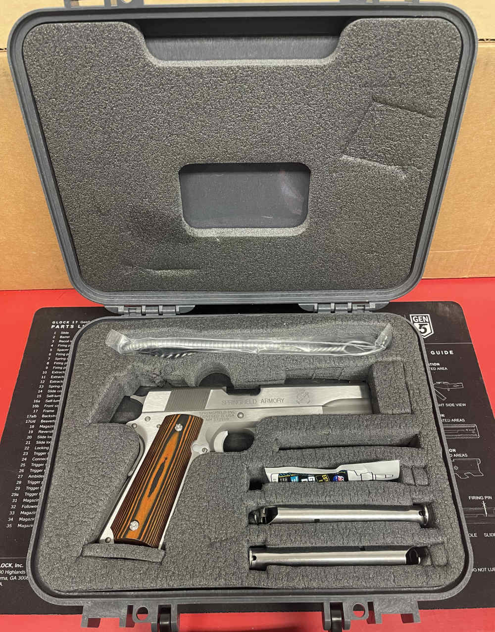 SPRINGFIELD 1911-A1 MILSPEC SS 45 ACP 5"-img-0