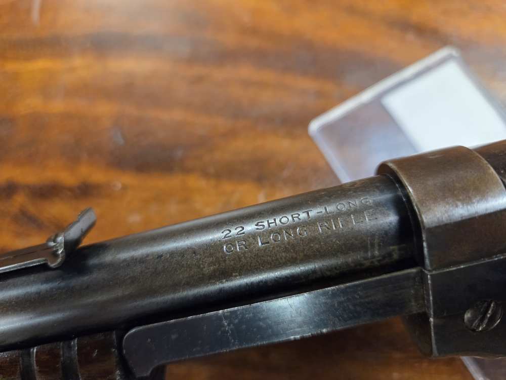 Winchester Model 1906 Gallery Pump Takedown 22 S/L/LR 1918 Prod. C&R Penny-img-9
