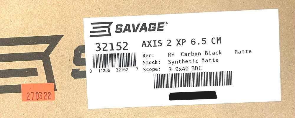 Savage Axis 2 XP 22” 6.5 Creedmoor – OD Green-img-2