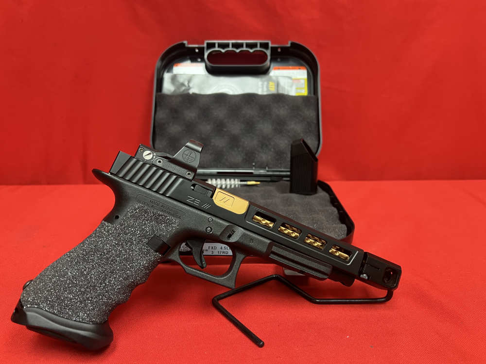 Glock 34 Gen 3 ZevTech Slide 5.31" Barrel 9mm Comp Magwell DeltaPoint Pro-img-0