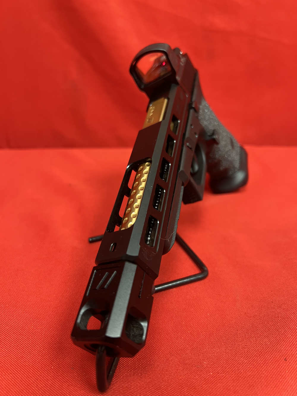 Glock 34 Gen 3 ZevTech Slide 5.31" Barrel 9mm Comp Magwell DeltaPoint Pro-img-3
