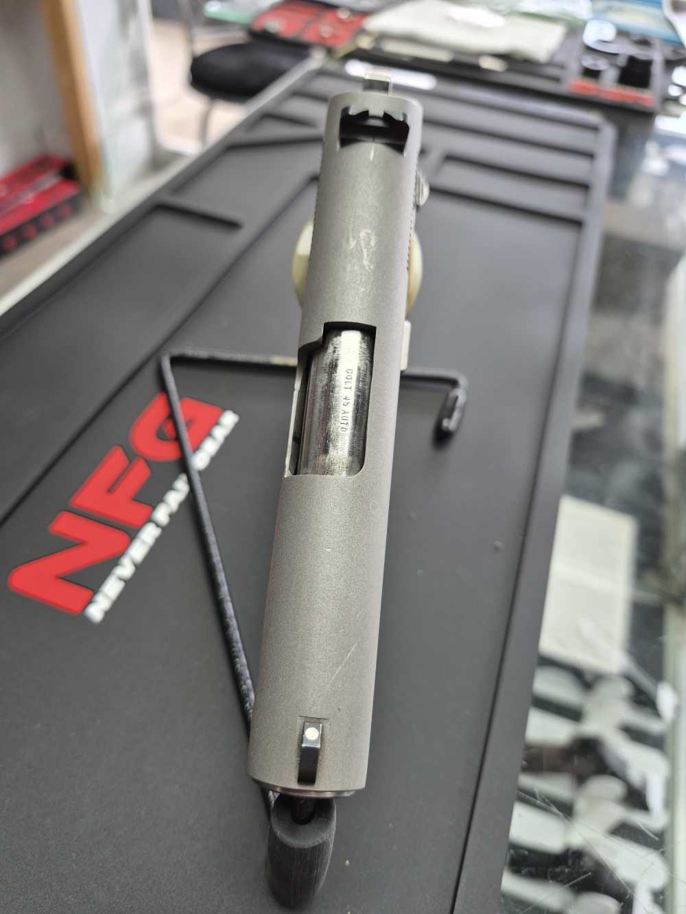 Colt MK IV Series 80 Officers 45ACP — Stainless —-img-3