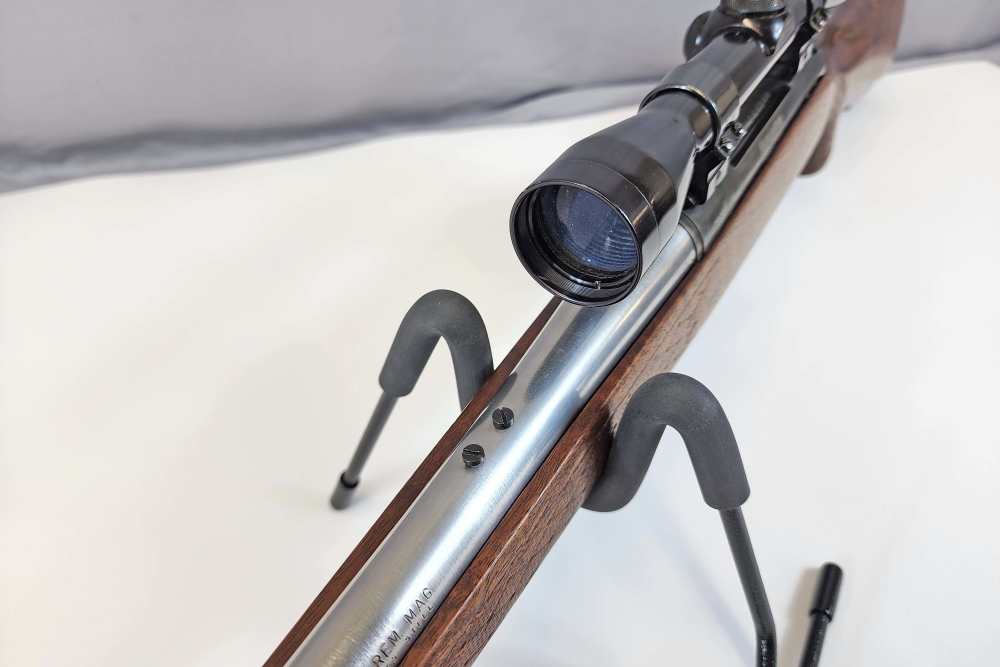 1973 Remington 700 ADL 7mm Rem Mag 24" – Redfield 4x Widefield Scope-img-10