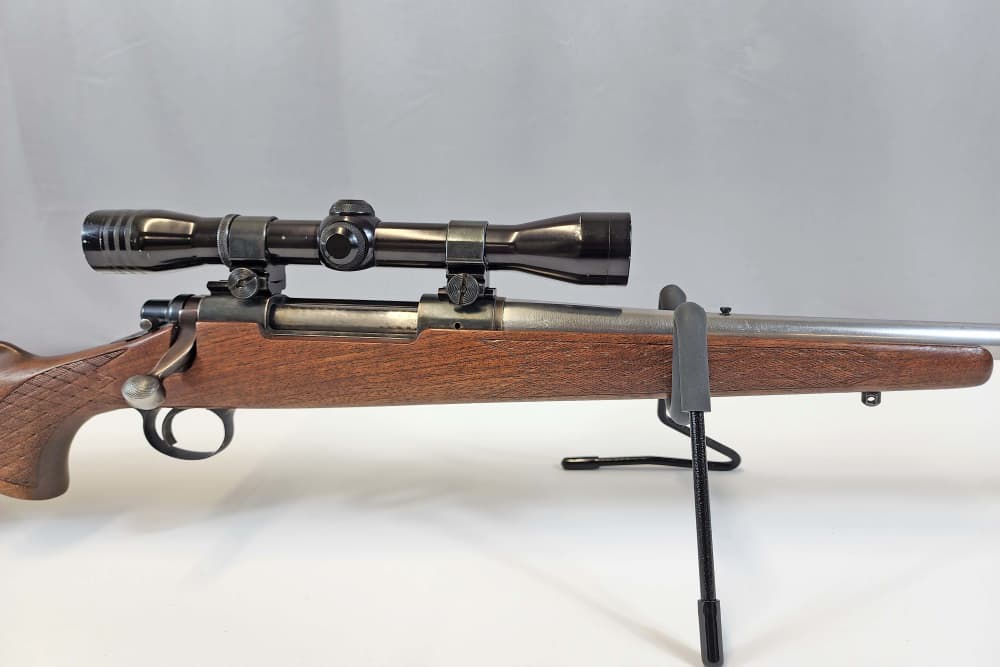 1973 Remington 700 ADL 7mm Rem Mag 24" – Redfield 4x Widefield Scope-img-2