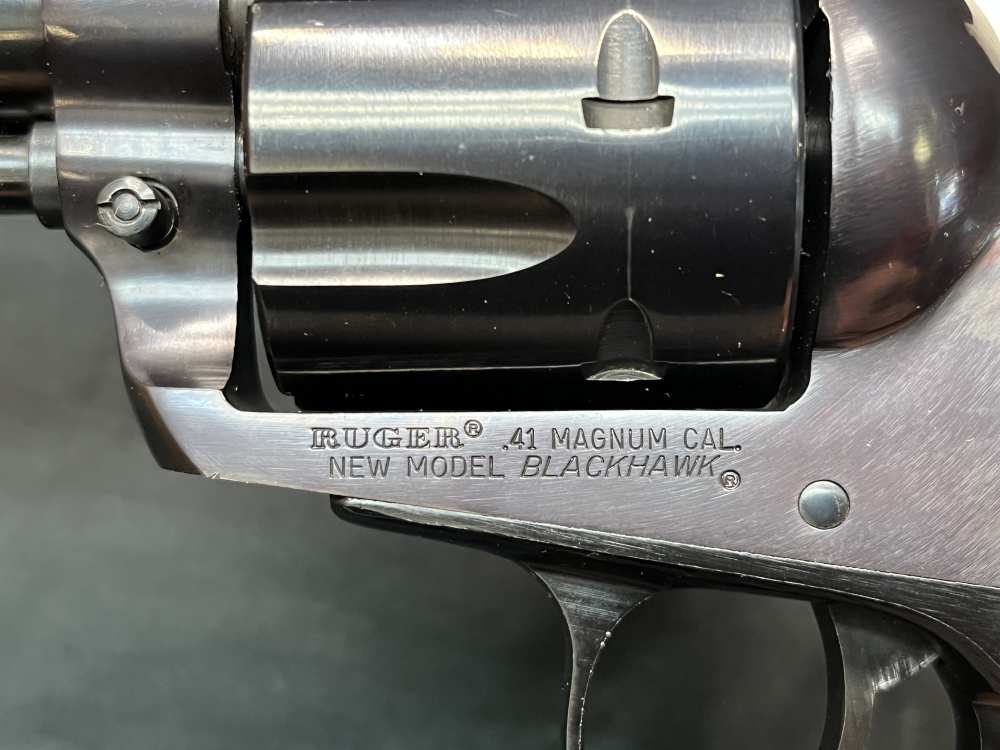 Ruger New Model Blackhawk 41mag 4.75" Cowboy Action Revolver 41 MAG-img-9