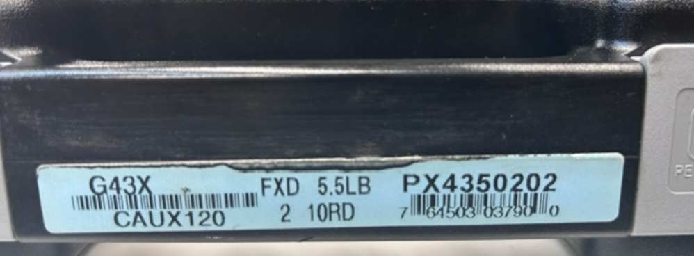 Glock 43X 9mm Used-img-1
