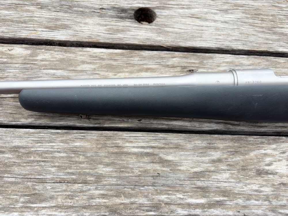 Kimber 8400 Montana Bolt action rifle 30-06 Stainless all weather-img-36