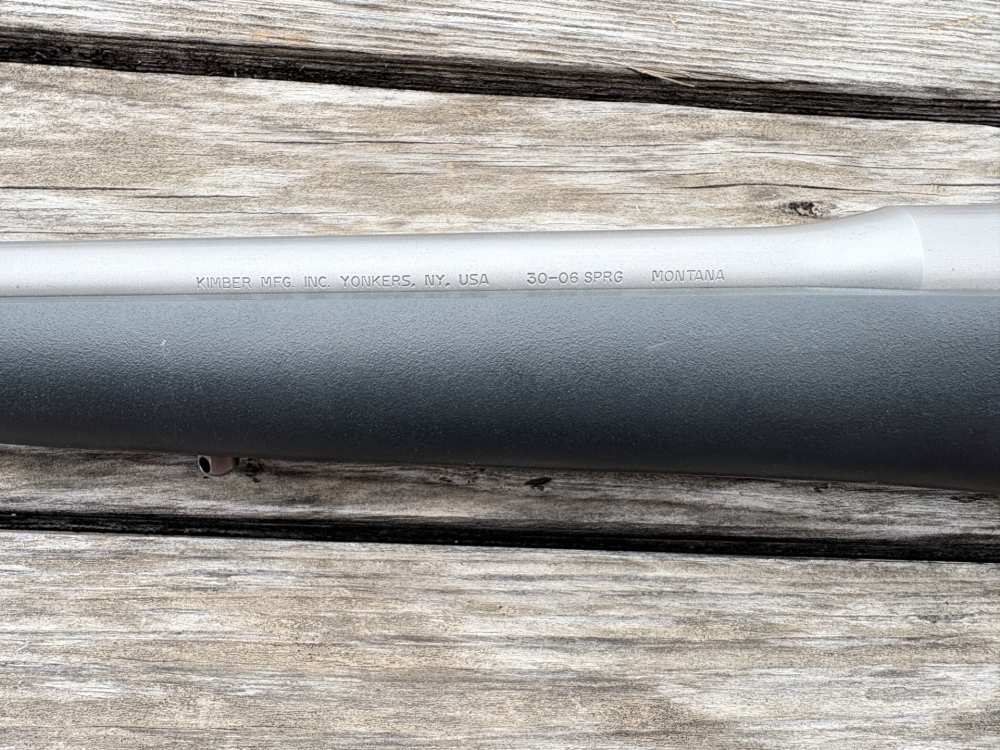 Kimber 8400 Montana Bolt action rifle 30-06 Stainless all weather-img-38
