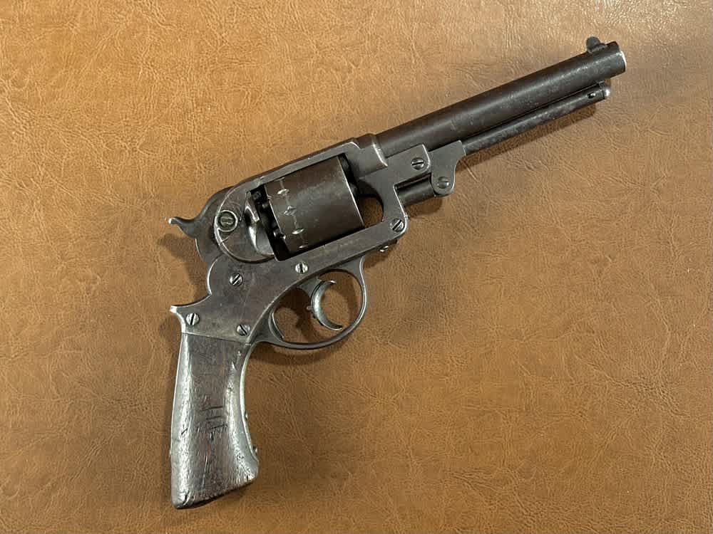 1858 Starr Arms Co. Double Action Army .44 Percussion Civil War Revolver-img-1