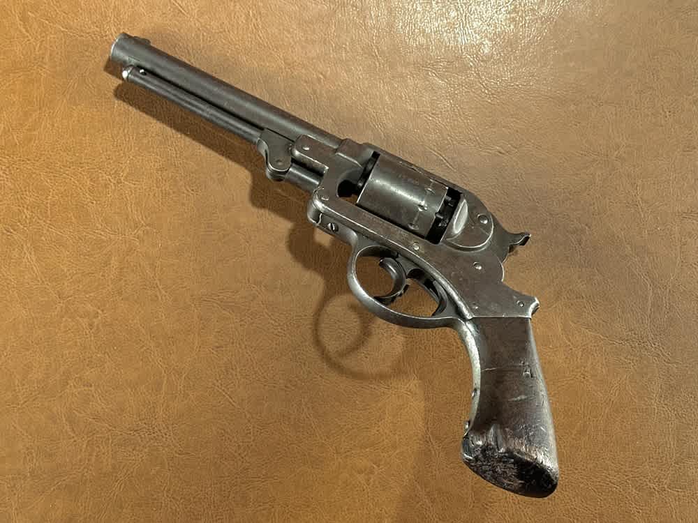 1858 Starr Arms Co. Double Action Army .44 Percussion Civil War Revolver-img-4