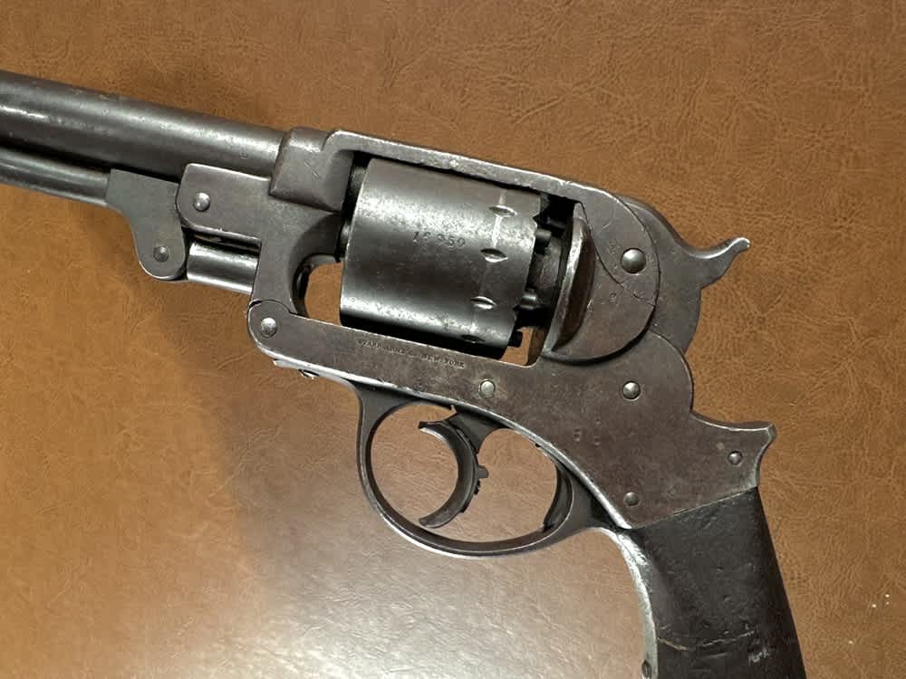 1858 Starr Arms Co. Double Action Army .44 Percussion Civil War Revolver-img-9