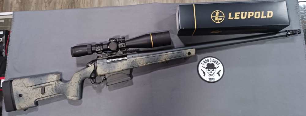 BERGARA HMR WILDERNESS .300 WIN MAG 26" LEUPOLD TIMNEY PRE-OWNED UNFIRED-img-1
