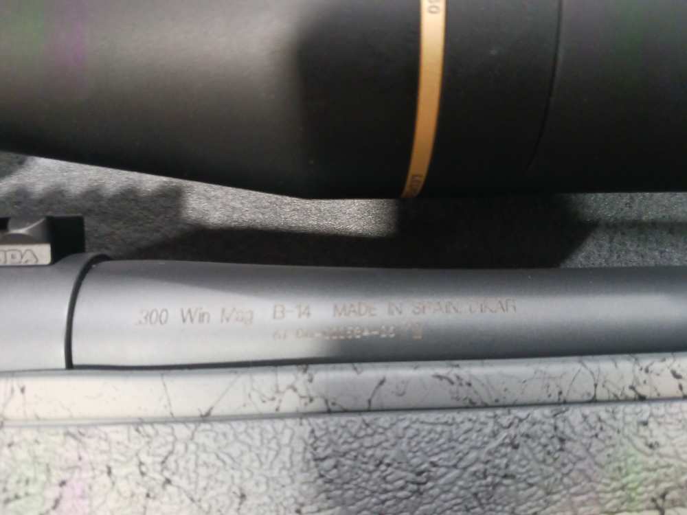 BERGARA HMR WILDERNESS .300 WIN MAG 26" LEUPOLD TIMNEY PRE-OWNED UNFIRED-img-6