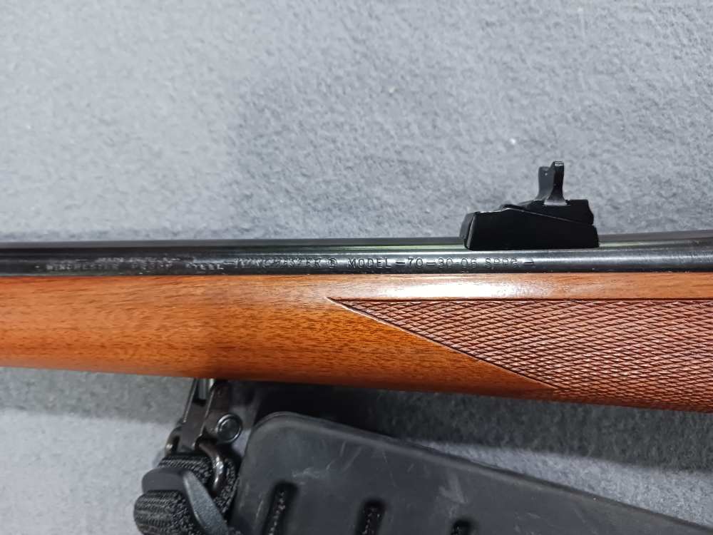 RARE WINCHESTER MODEL 70 30-06 MANNLICHER STOCK BOLT ACTION RIFLE USED-img-12