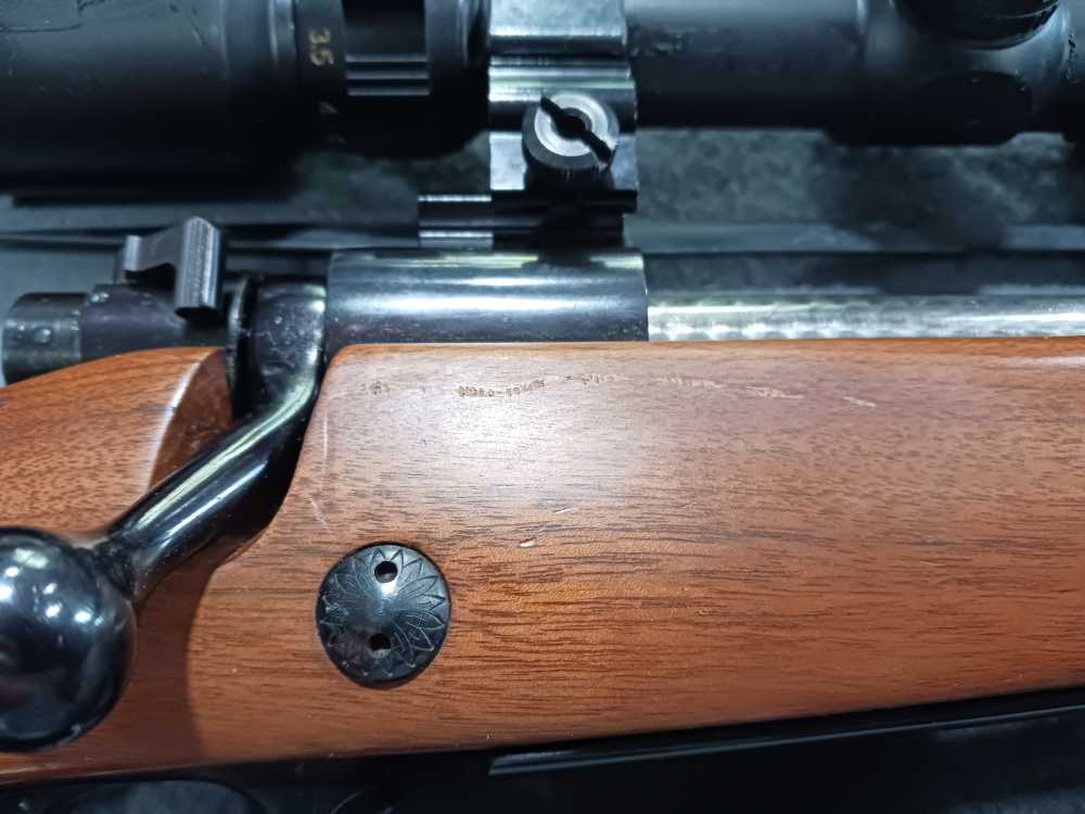 RARE WINCHESTER MODEL 70 30-06 MANNLICHER STOCK BOLT ACTION RIFLE USED-img-4