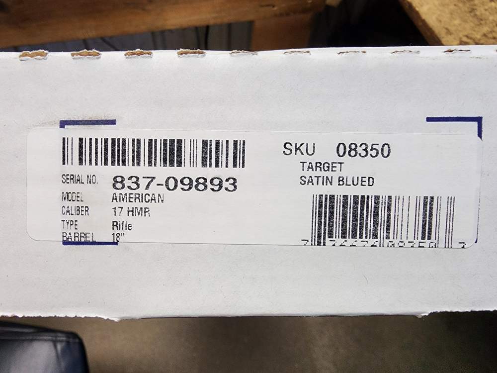 PICS NEW RUGER AMERICAN RIMFIRE RIFLE .17 HMR 18" BULL THREADED LAMINATE 17-img-1