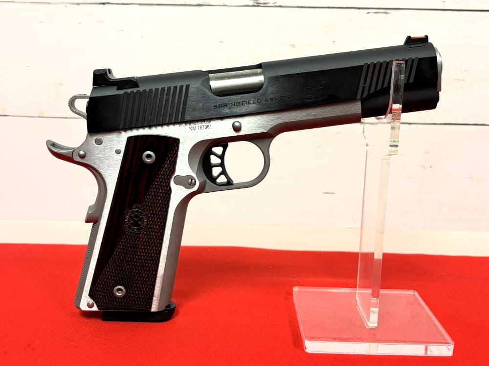 Factory New Springfield Ronin 1911 5" Pistol 9mm Blue/Stainless -img-7