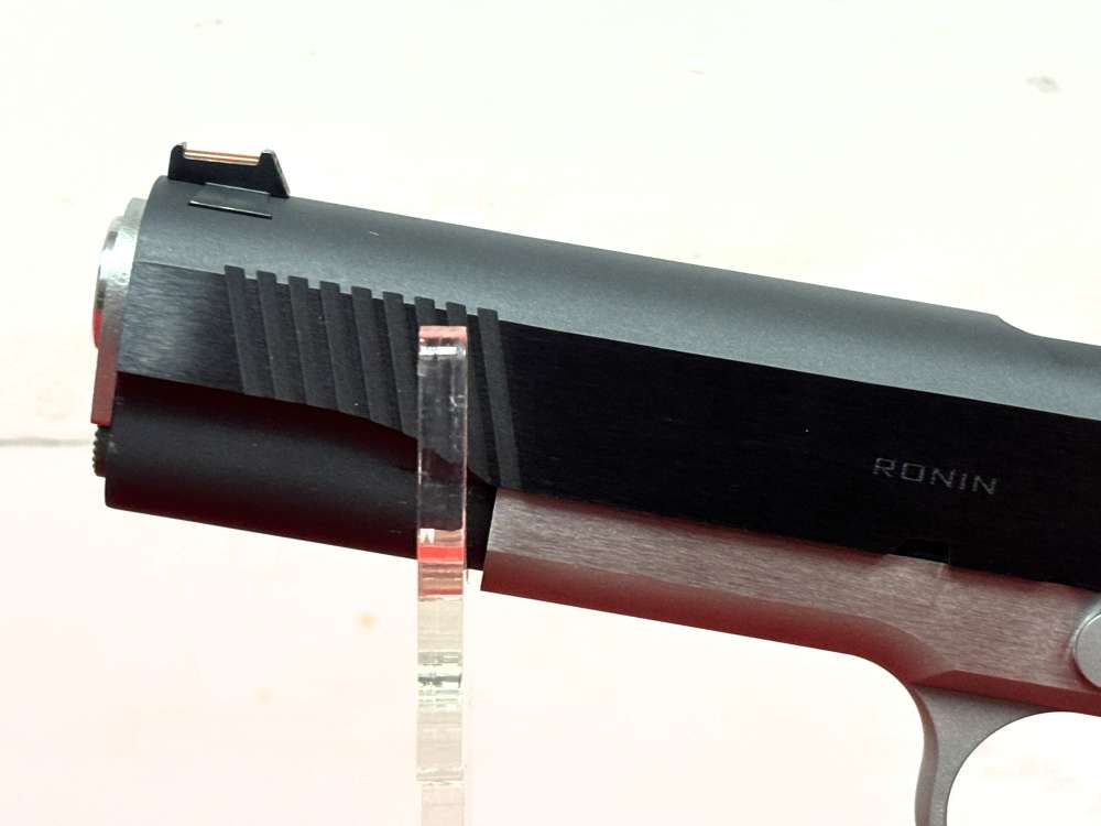 Factory New Springfield Ronin 1911 5" Pistol 9mm Blue/Stainless -img-4