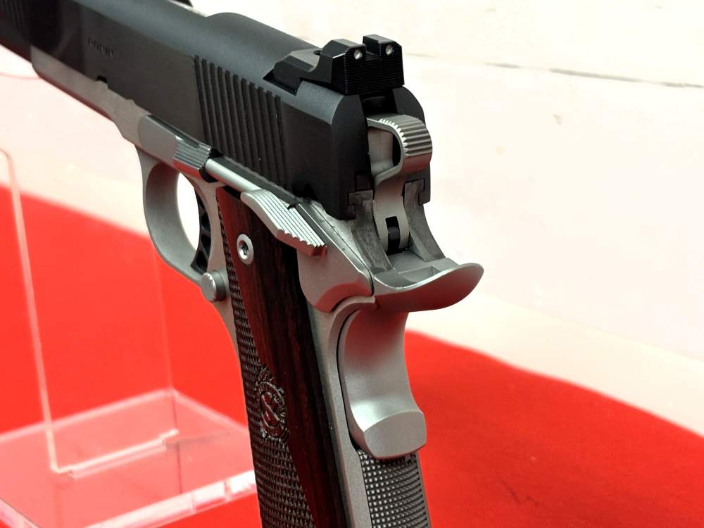 Factory New Springfield Ronin 1911 5" Pistol 9mm Blue/Stainless -img-5