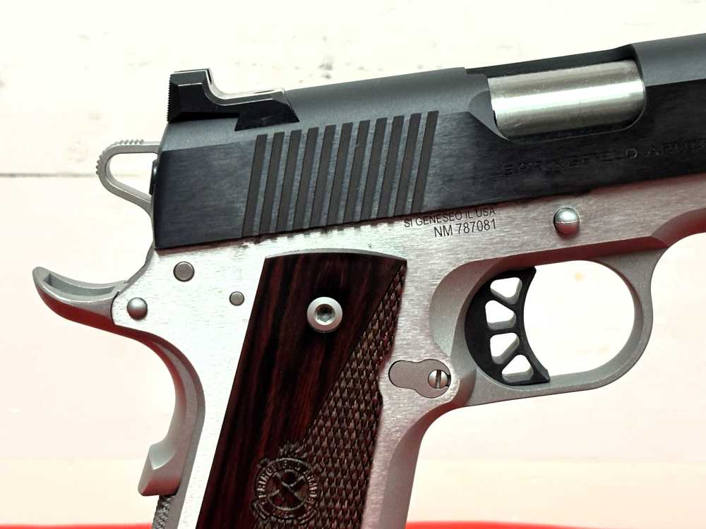 Factory New Springfield Ronin 1911 5" Pistol 9mm Blue/Stainless -img-9
