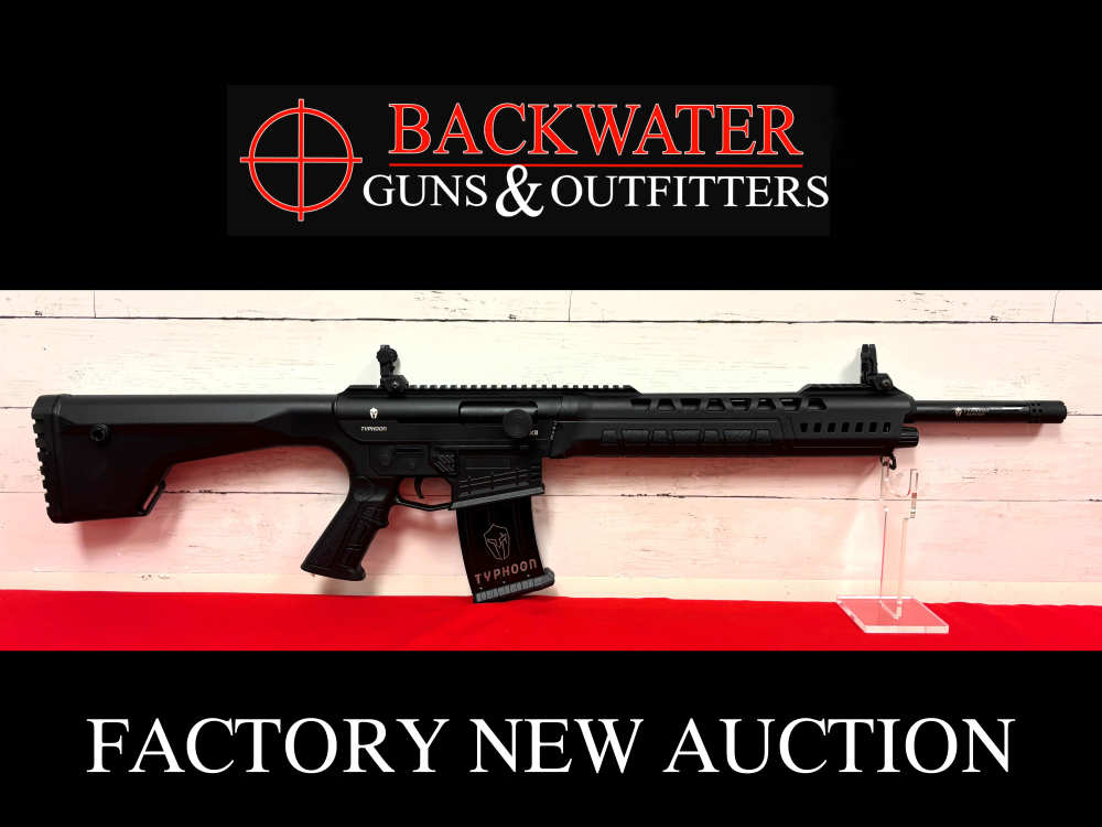 Factory New Typhoon Defense X12 12Ga AR Style Shotgun Black X120101-img-0