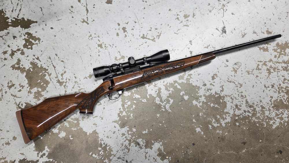 Weatherby Vanguard Rifle 7mm Rem Mag Bushnell Scope 3-9x Ducks Unlimited-img-0