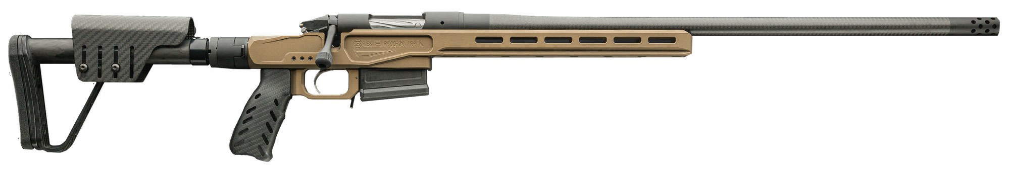Bergara Rifles Premier 6.5 Creedmoor 22 Carbon Fiber Barrel FDE-img-1