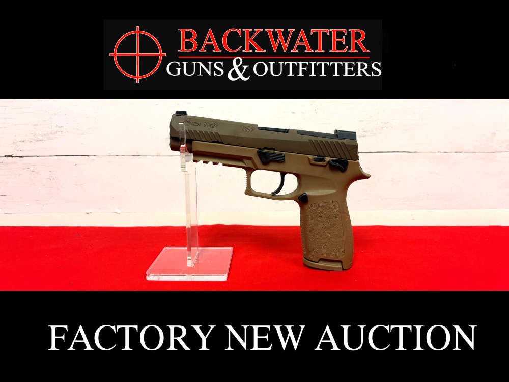 Factory New Sig P320 M17 Coyote Full Size 9mm Pistol No Reserve Free Ship-img-0