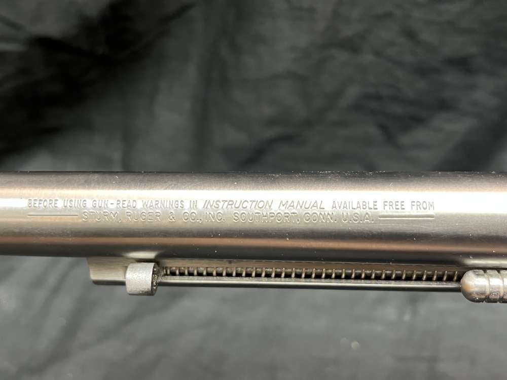 Ruger Blackhawk 45 Colt 7.5" Revolver Stainless-img-9