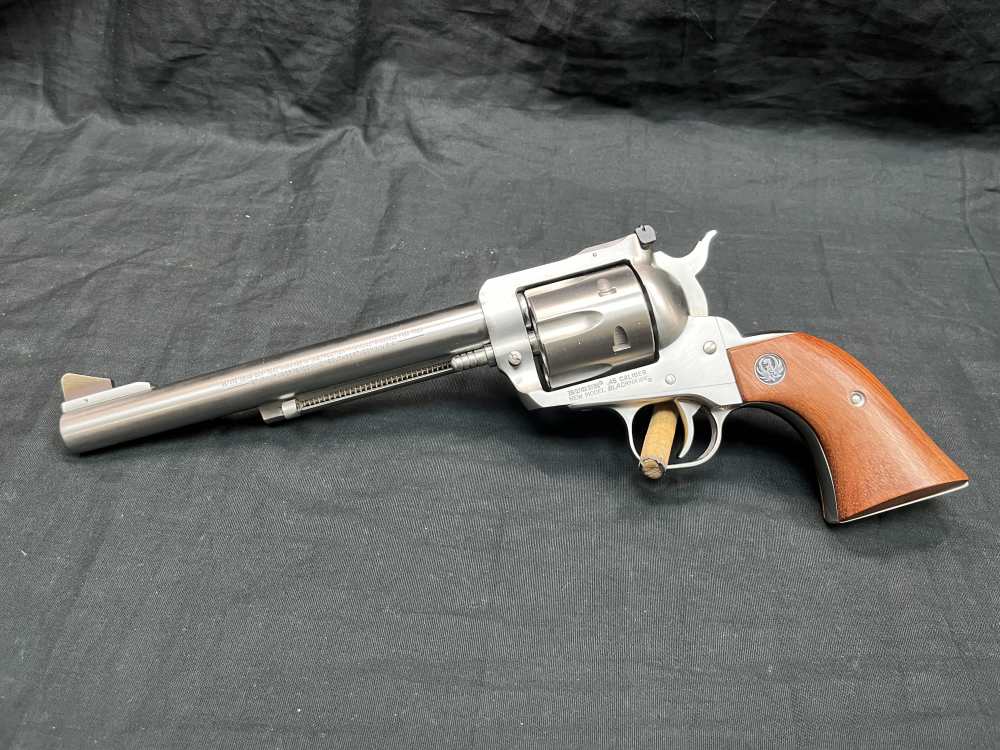 Ruger Blackhawk 45 Colt 7.5" Revolver Stainless-img-1
