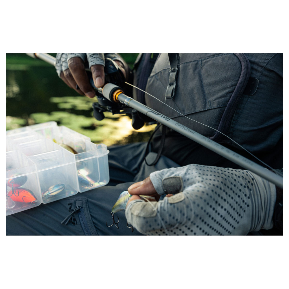 TFO Option Bass 7ft 3in M 1pc Casting Rod (OPT C 734-1)-img-4