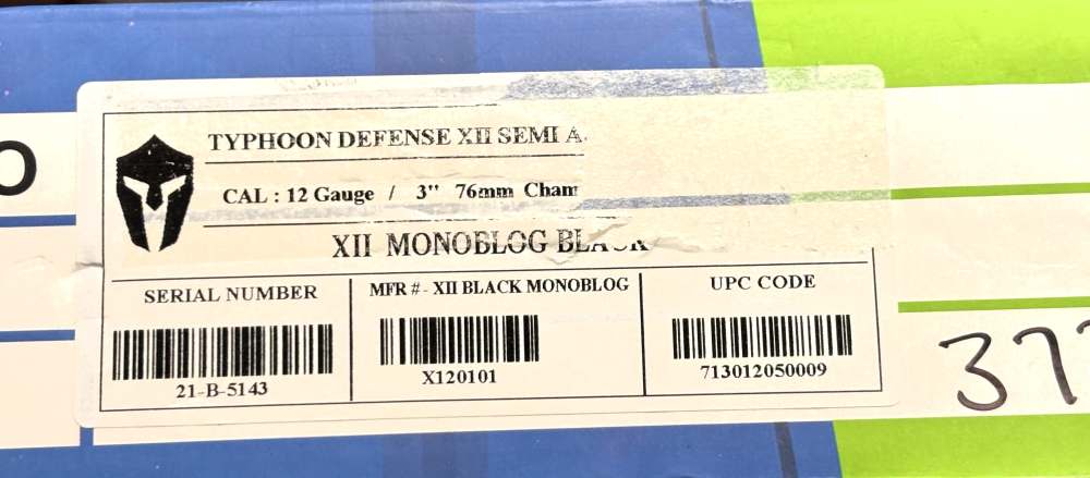 Factory New Typhoon Defense X12 12 Ga AR Style Shotgun Black No Reserve!-img-11