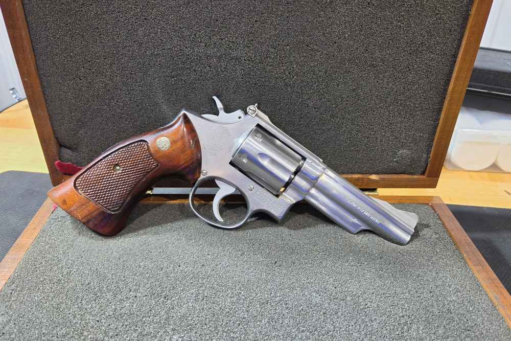 SMITH&WESSON  MODEL 66, .357 MAGNUM, 4" BARREL, MFG 1973, STAINLESS-img-1