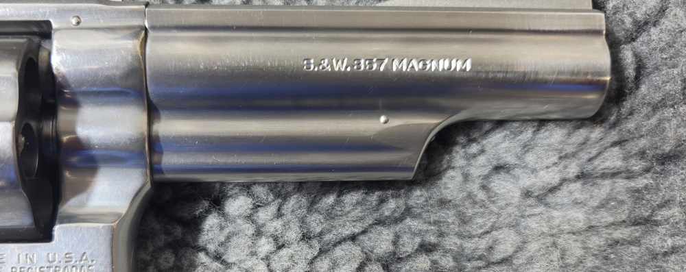 SMITH&WESSON  MODEL 66, .357 MAGNUM, 4" BARREL, MFG 1973, STAINLESS-img-5