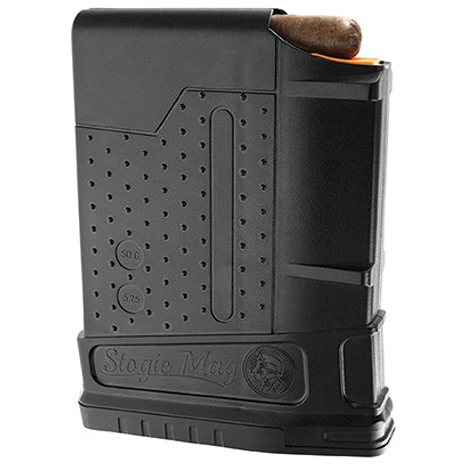 STOGIE MAG Up to 6 Cigars Humidor and Storage with Integrated Humidifier-img-1