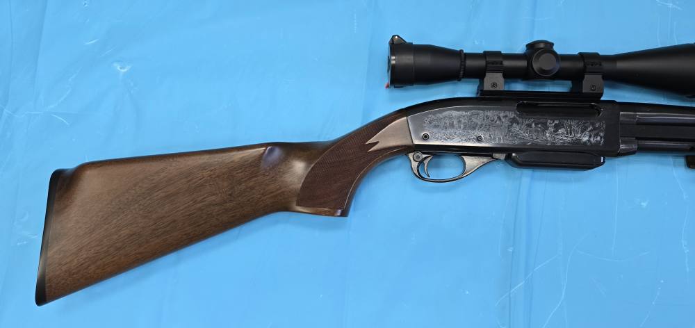 Remington 7600, .270 WIN. 22" BBL, Leupold M8 6x42, RH/LE Crossover Stock-img-1