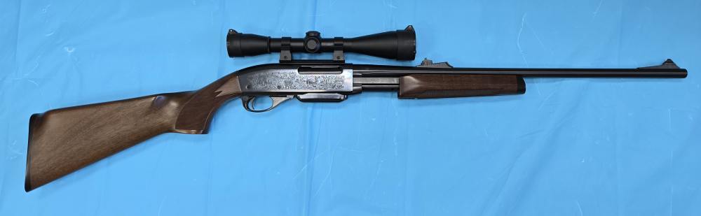 Remington 7600, .270 WIN. 22" BBL, Leupold M8 6x42, RH/LE Crossover Stock-img-0