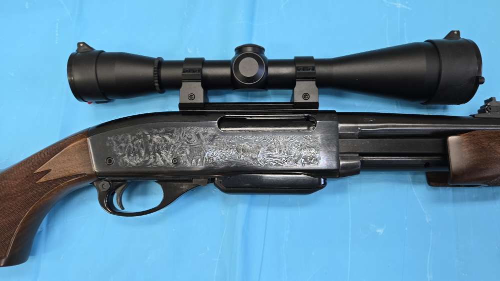 Remington 7600, .270 WIN. 22" BBL, Leupold M8 6x42, RH/LE Crossover Stock-img-2