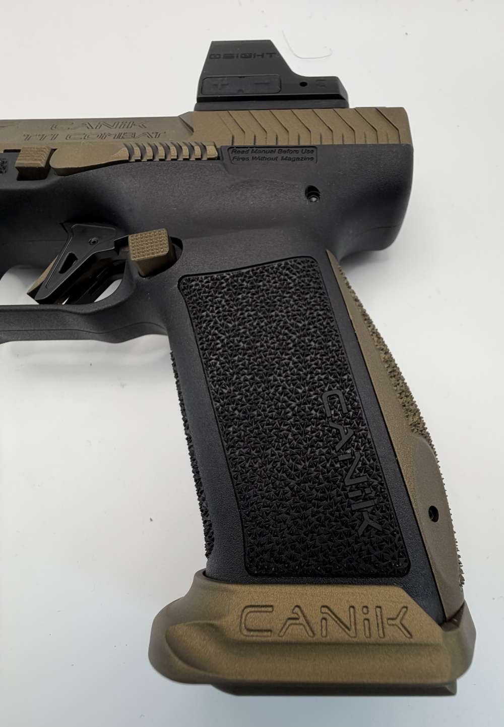 Canik TTI Combat 9mm 3-18rd Mags Pistol Bundle Optic Night Sights   LNIB-img-9