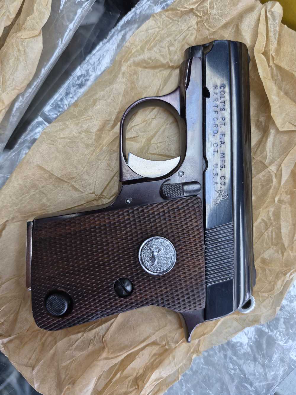  Colt .25 ACP Junior Pocket Pistols Pair —Consecutive Serial Numbers — 1973-img-4
