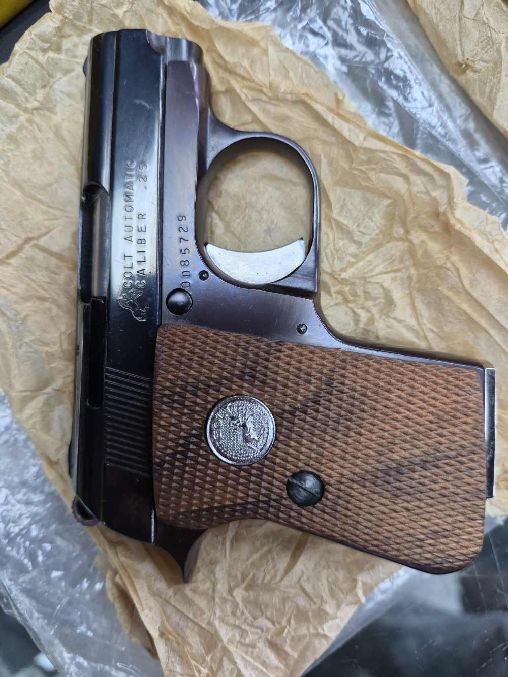  Colt .25 ACP Junior Pocket Pistols Pair —Consecutive Serial Numbers — 1973-img-5