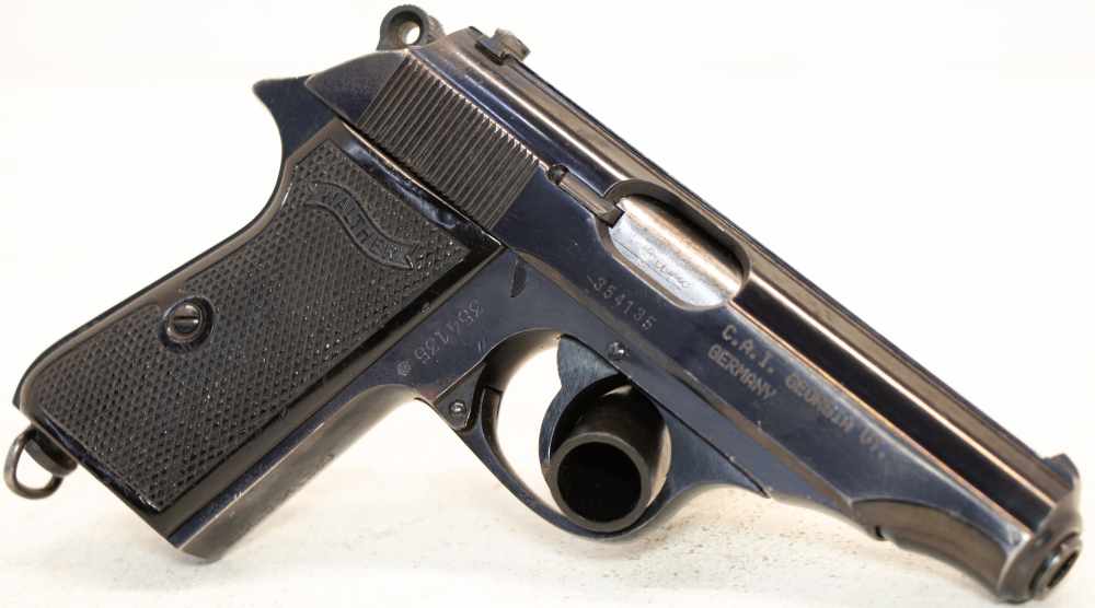 1966 German Walther PP .32 ACP Original Holster & Magazine-img-1