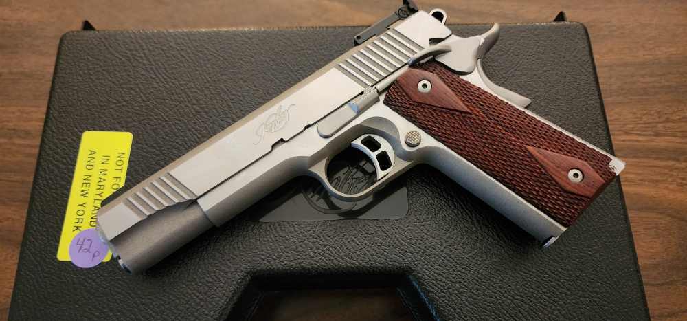 KIMBER 1911 STAINLESS GOLD MATCH II 45ACP-img-0