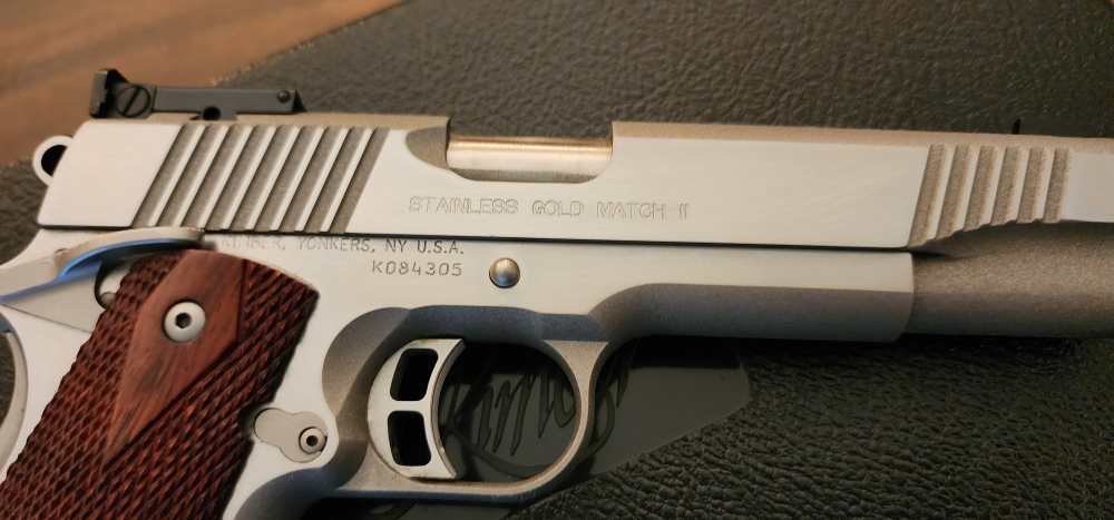 KIMBER 1911 STAINLESS GOLD MATCH II 45ACP-img-3
